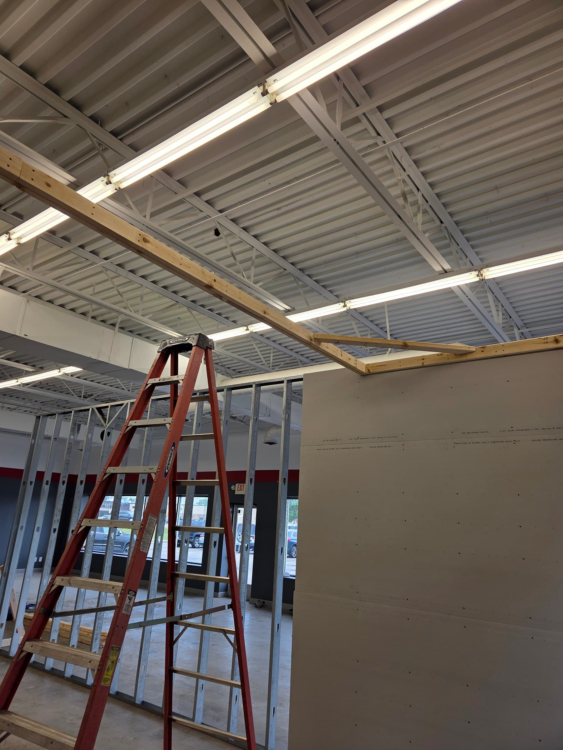 Header and braces bay 1